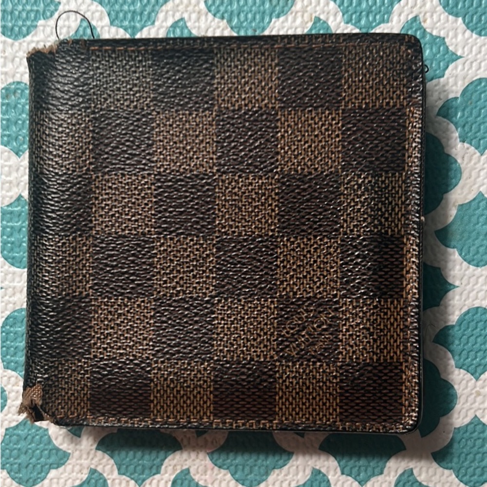 Louis Vuitton DAMIER EBENE BIFOLD WALLET